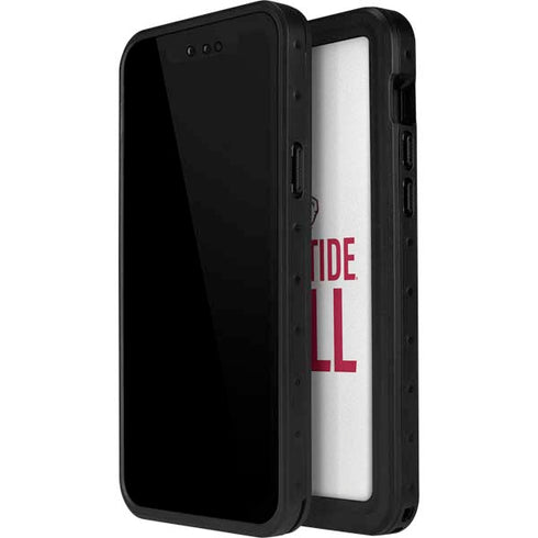 University of Alabama Crimson Roll Tide iPhone 15 Plus Waterproof Case